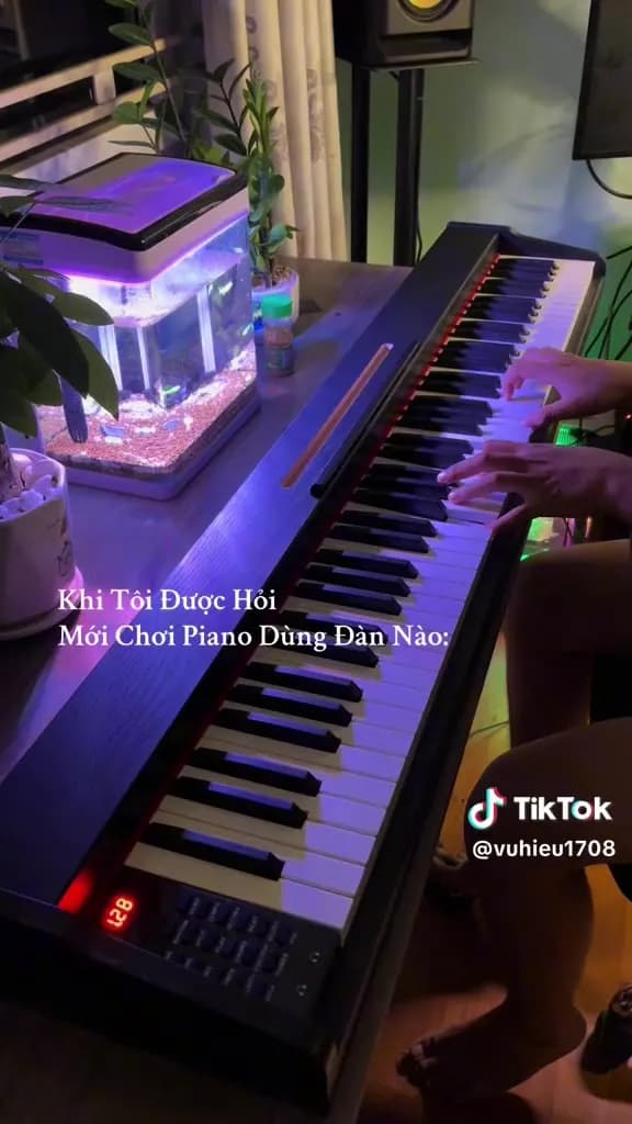 [CHÍNH HÃNG] Đàn Piano Điện Victor VT02 - 88 Phím - Tặng Full Phụ Kiện,Khoá Học Online - HIẾU ÂM NHẠC - ảnh 1
