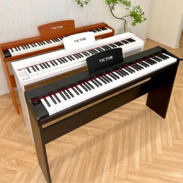 [CHÍNH HÃNG] Đàn Piano Điện Victor VT02 - 88 Phím - Tặng Full Phụ Kiện,Khoá Học Online - HIẾU ÂM NHẠC - ảnh 3