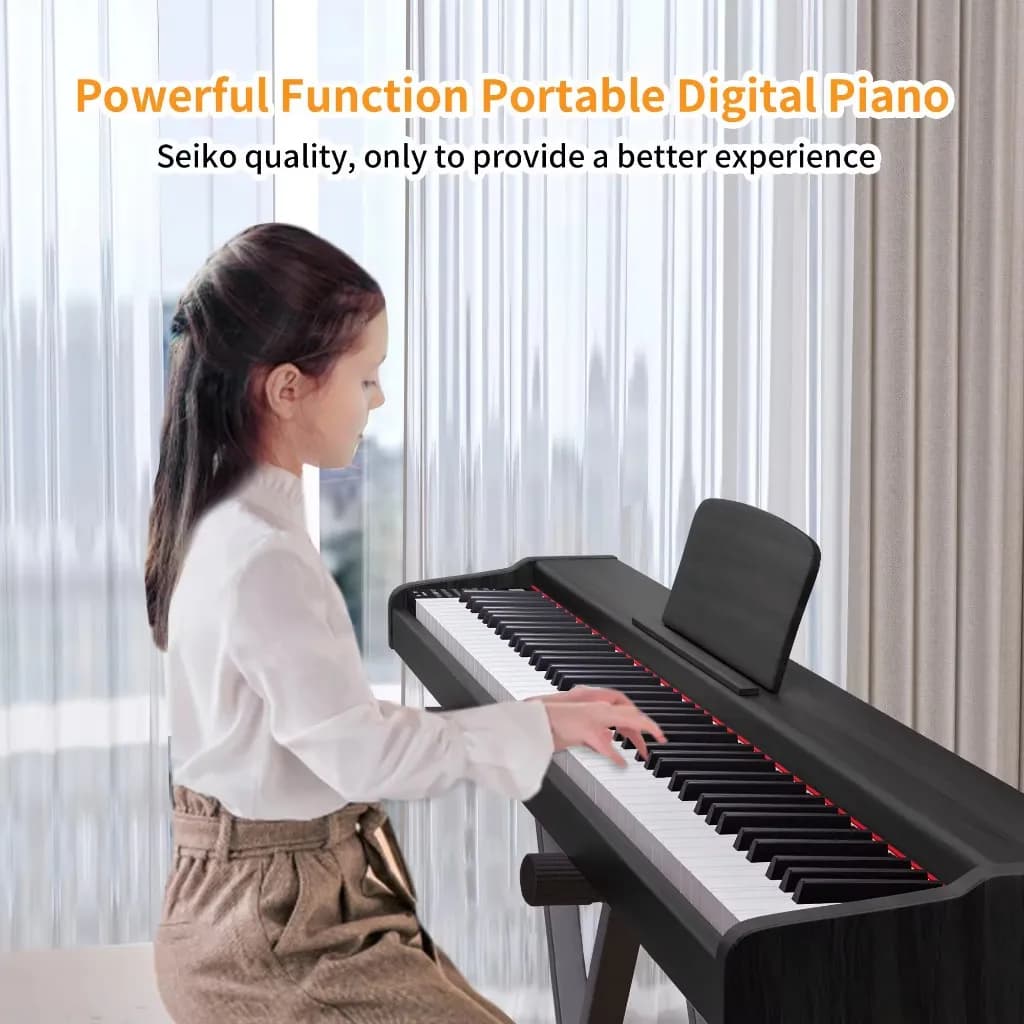 [CHÍNH HÃNG] Đàn Piano Điện Victor VT02 - 88 Phím - Tặng Full Phụ Kiện,Khoá Học Online - HIẾU ÂM NHẠC - ảnh 6