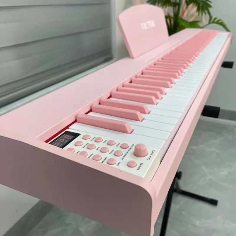 ĐÀN PIANO VICTOR PINK VT02 - HIẾU ÂM NHẠC - TẶNG FULL PHỤ KIỆN + KHOÁ HỌC ONLINE - ảnh 3