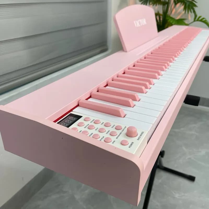 ĐÀN PIANO VICTOR PINK VT02 - HIẾU ÂM NHẠC - TẶNG FULL PHỤ KIỆN + KHOÁ HỌC ONLINE - ảnh 5