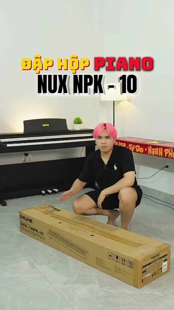 Piano NUX NPK-10 - TẶNG FULL PHỤ KIỆN - HIẾU ÂM NHẠC - ảnh 1