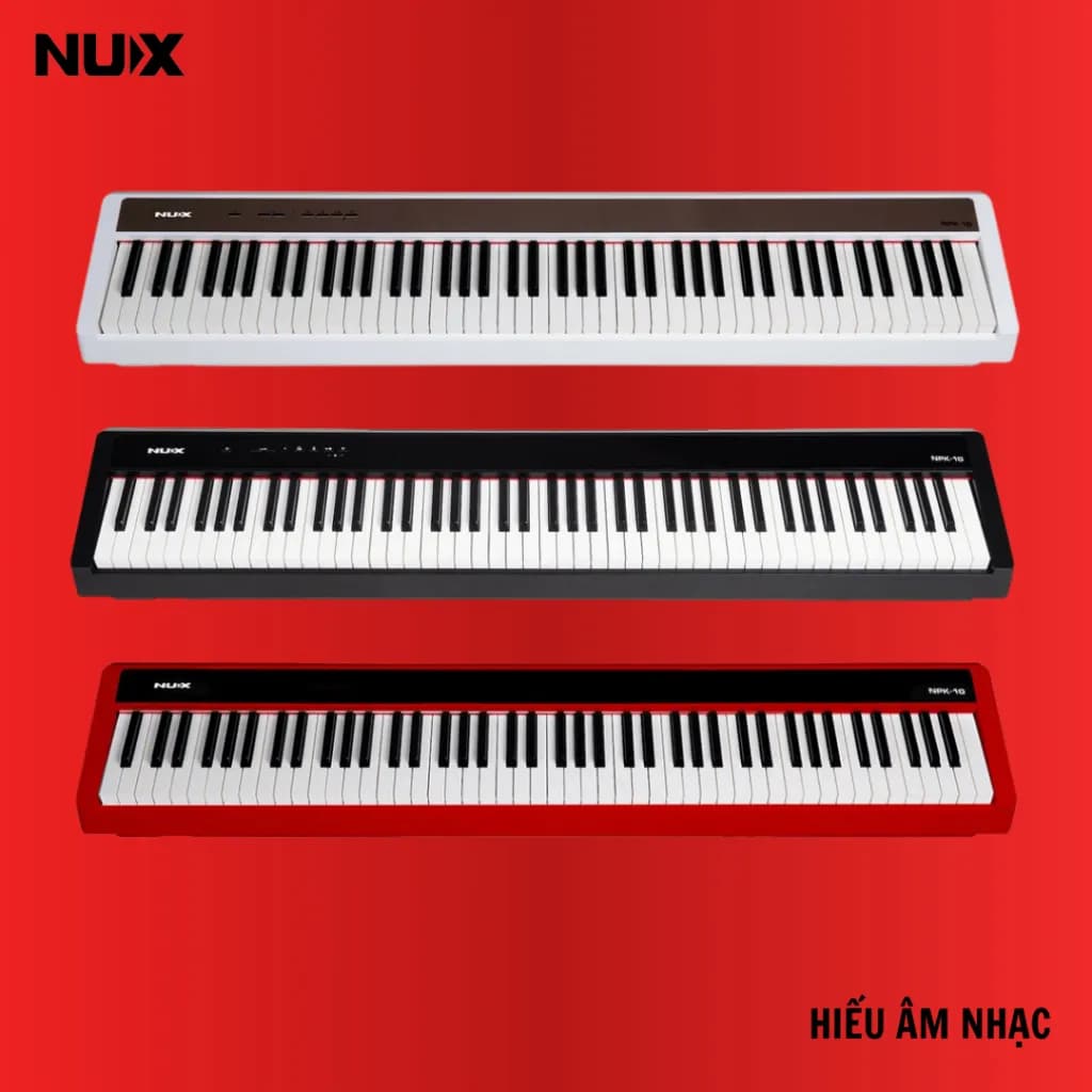 Piano NUX NPK-10 - TẶNG FULL PHỤ KIỆN - HIẾU ÂM NHẠC - ảnh 3
